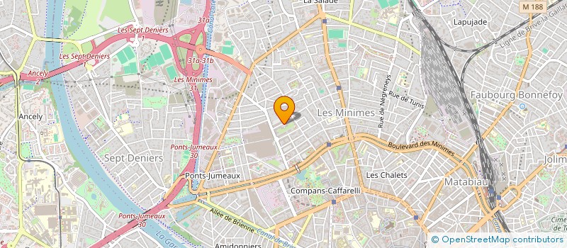 localisation de l'entreprise ACDV CONSULTING  TOULOUSE