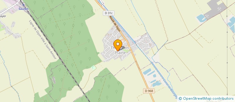 localisation de l'entreprise ACDV LONGECOURT-EN-PLAINE  THOREY-EN-PLAINE