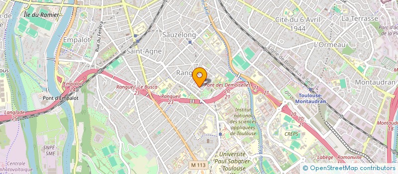 localisation de l'entreprise ACDV PROD à TOULOUSE