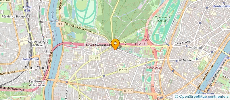 localisation de l'entreprise ACE à BOULOGNE-BILLANCOURT