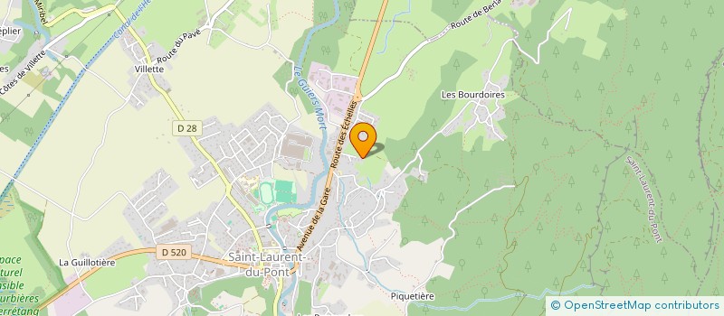 localisation de l'entreprise ACE  SAINT-LAURENT-DU-PONT