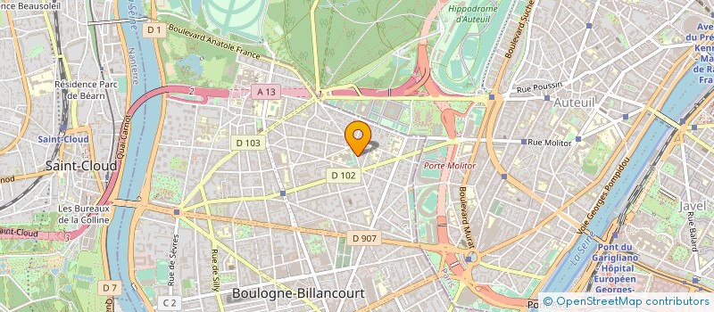 localisation de l'entreprise ACE à BOULOGNE-BILLANCOURT