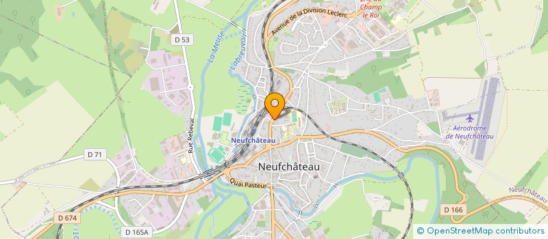 localisation de l'entreprise ACE à NEUFCHATEAU