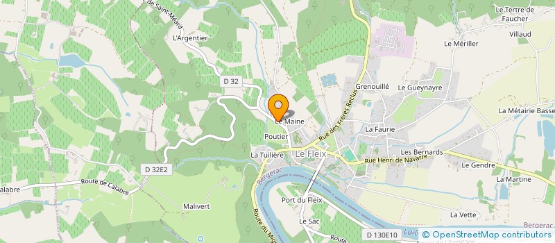 localisation de l'entreprise ACE  LE FLEIX