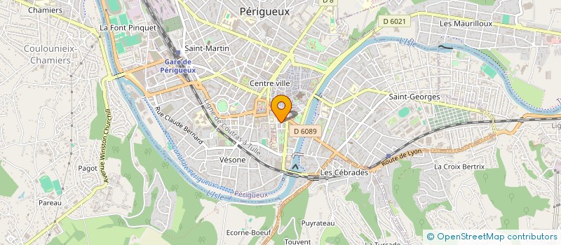 localisation de l'entreprise ACE à PERIGUEUX