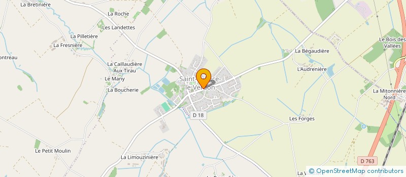 localisation de l'entreprise ACE 85 à MONTREVERD