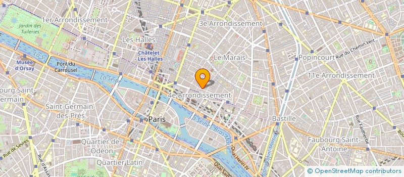 localisation de l'entreprise ACE à PARIS