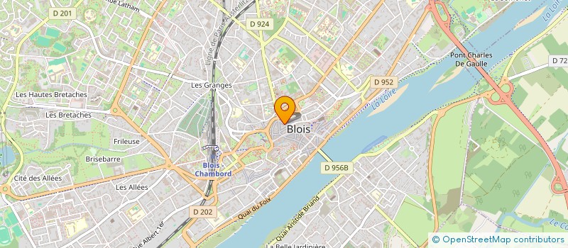 localisation de l'entreprise ACE  BLOIS