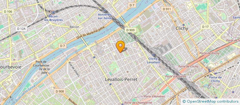 localisation de l'entreprise ACE ADDICTED à LEVALLOIS-PERRET