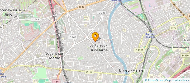 localisation de l'entreprise ACE ADVISORY à LE PERREUX-SUR-MARNE