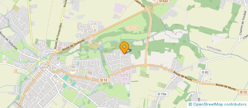 localisation de l'entreprise ACE BATIMENT  SAINT-LYS