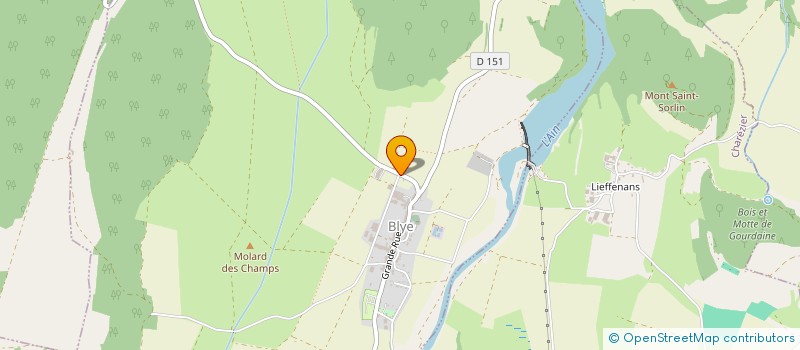 localisation de l'entreprise ACE BONIN  BLYE