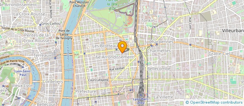 localisation de l'entreprise ACE COMMERCE à LYON