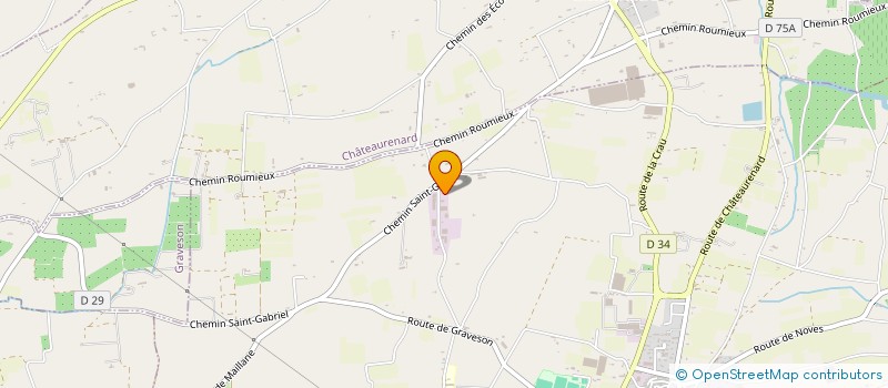 localisation de l'entreprise ACE COMPAGNY  EYRAGUES