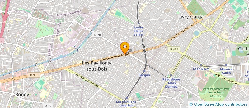 localisation de l'entreprise ACE COMPTABILITE  LIVRY-GARGAN