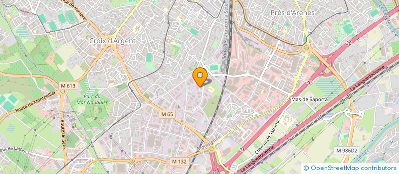localisation de l'entreprise ACE CONSULTING à MONTPELLIER