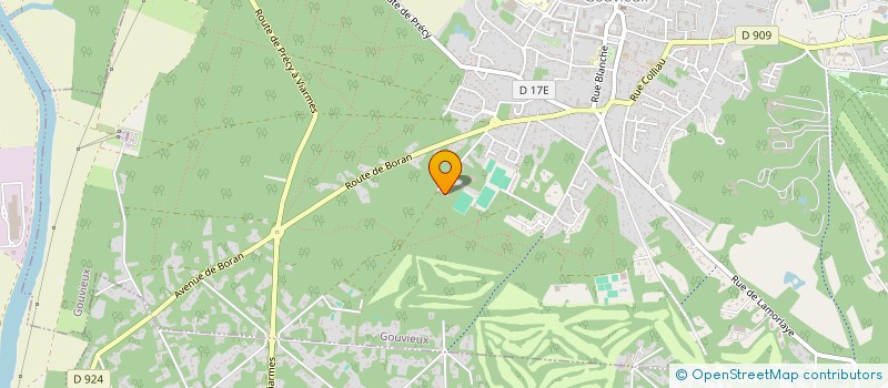 localisation de l'entreprise ACE CONSULTING  GOUVIEUX