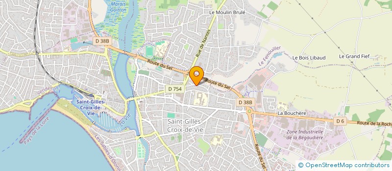 localisation de l'entreprise ACE DEMENAGEMENTS  SAINT-GILLES-CROIX-DE-VIE