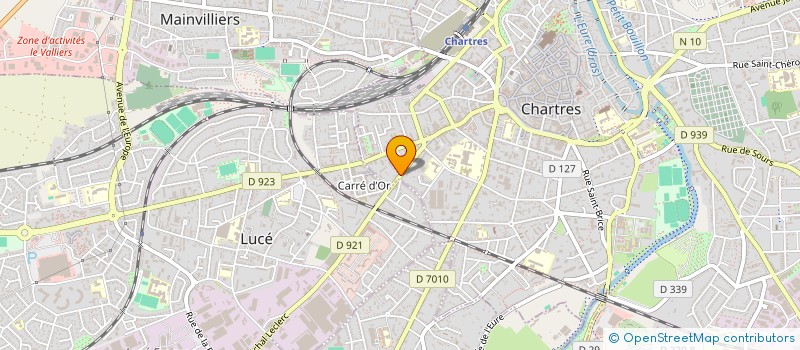 localisation de l'entreprise ACE DRIVING TAXI à CHARTRES