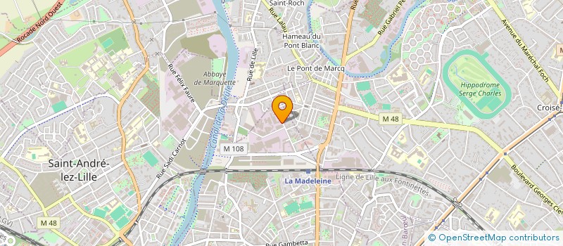 localisation de l'entreprise ACE FINANCES à LA MADELEINE