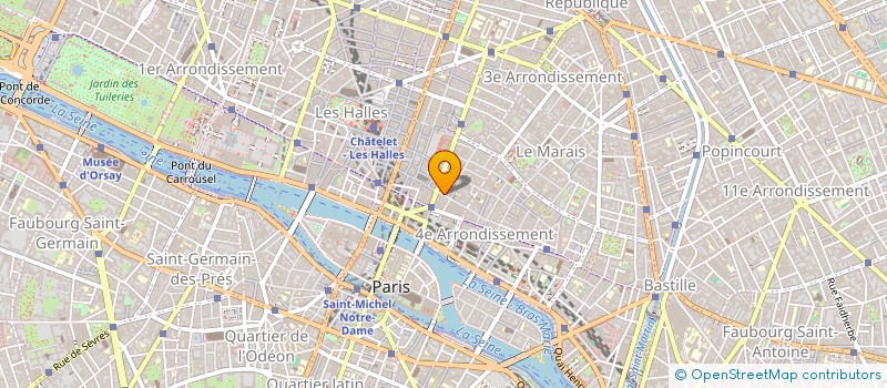 localisation de l'entreprise ACE FRANCE  PARIS