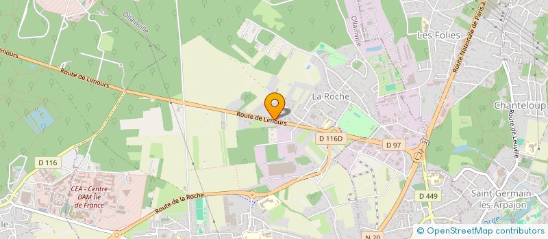 localisation de l'entreprise ACE HABITAT à OLLAINVILLE