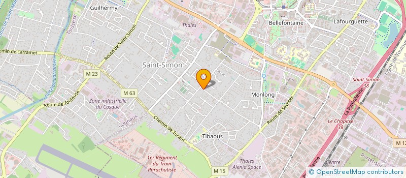 localisation de l'entreprise ACE IMMO à TOULOUSE