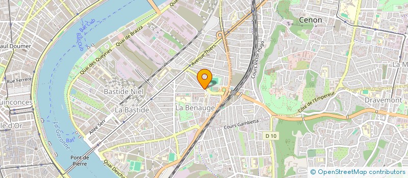 localisation de l'entreprise ACE INVEST  BORDEAUX