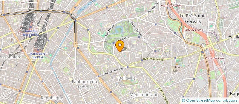 localisation de l'entreprise ACE LIMOUSINE  PARIS