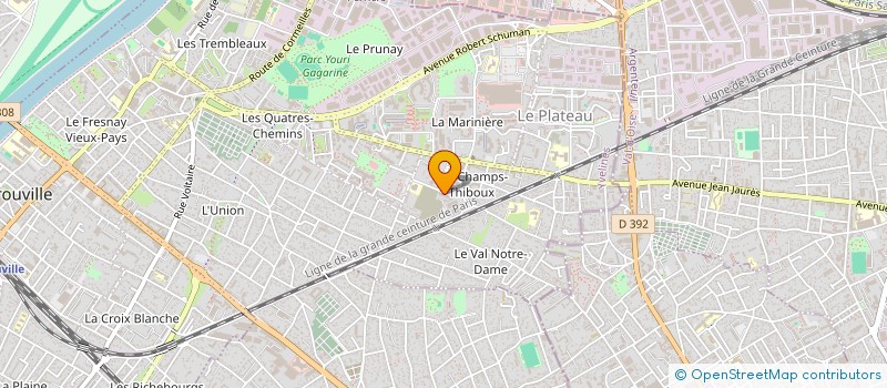 localisation de l'entreprise ACE'N & ACE'N à SARTROUVILLE