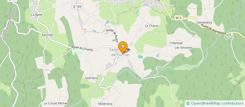 localisation de l'entreprise ACE NOTI  SAINT-BONNET-LE-CHATEAU