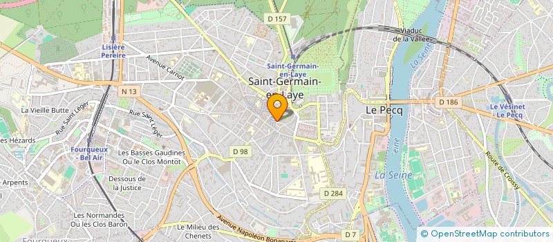 localisation de l'entreprise ACE OF CLUBS  SAINT-GERMAIN-EN-LAYE