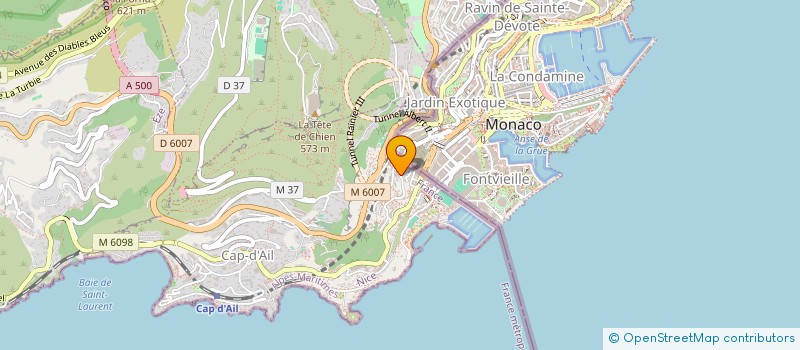 localisation de l'entreprise ACE PATRIMOINE  CAP D'AIL