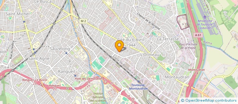 localisation de l'entreprise ACE PLUS à TOULOUSE