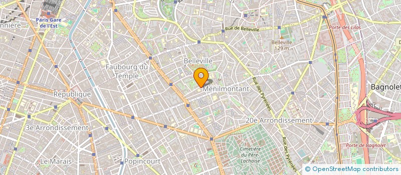 localisation de l'entreprise ACE PRODUCTIONS  PARIS