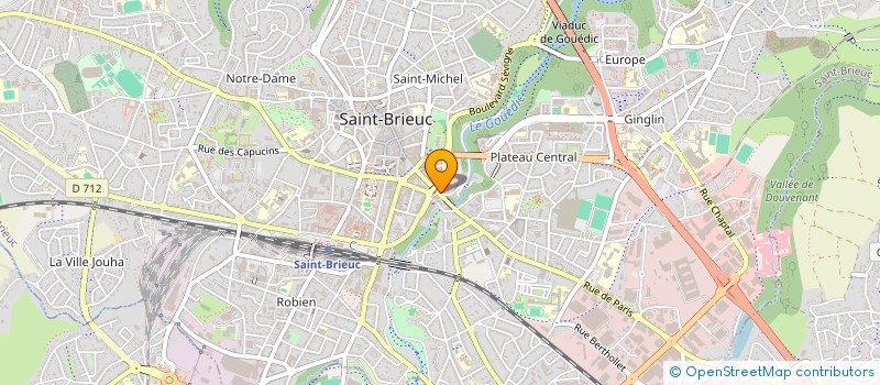 localisation de l'entreprise ACE SUSHI à SAINT-BRIEUC