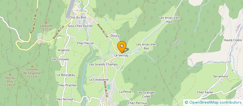 localisation de l'entreprise ACE TAXIS  HABERE-POCHE