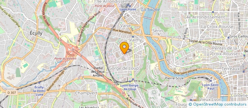 localisation de l'entreprise ACE UNIT  LYON