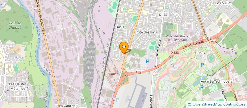 localisation de l'entreprise ACE VALUE à LE MANS