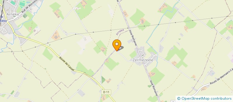 localisation de l'entreprise ACE-VENTE à WEMAERS-CAPPEL