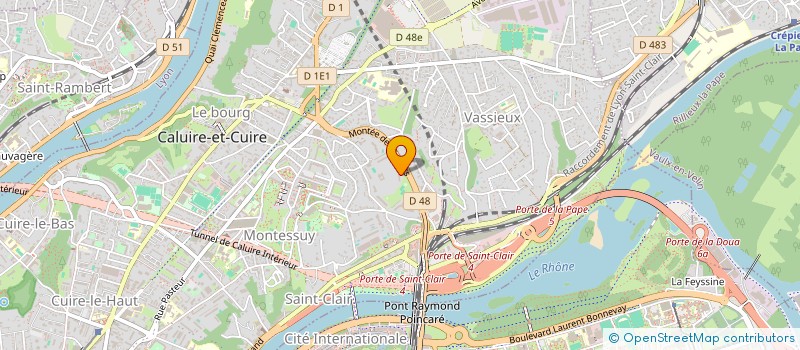 localisation de l'entreprise ACE VTC TOURISME  CALUIRE-ET-CUIRE