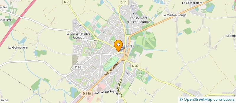 localisation de l'entreprise ACE2 à ESSARTS-EN-BOCAGE
