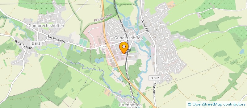 localisation de l'entreprise ACEA  GUNDERSHOFFEN