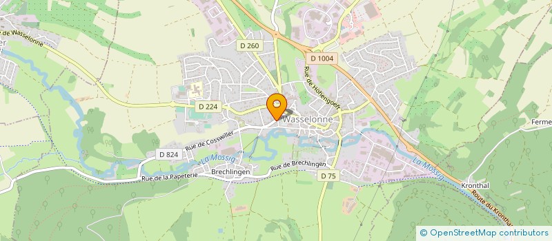 localisation de l'entreprise ACEA  ROMANSWILLER