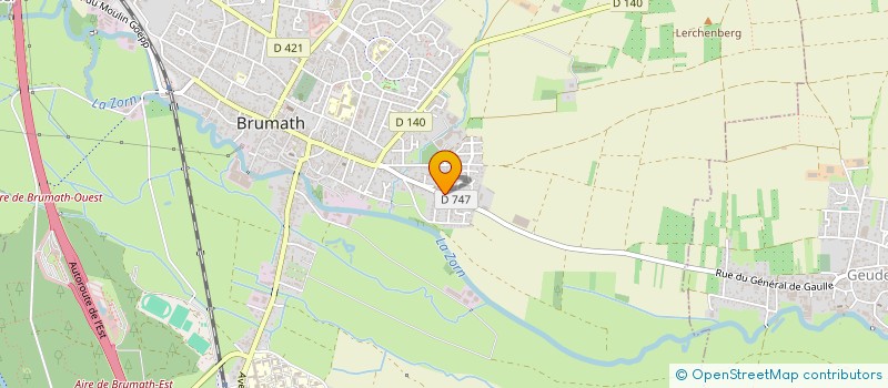 localisation de l'entreprise ACEA AGENCEMENT  STRASBOURG