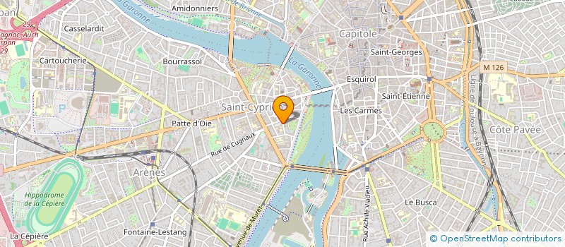 localisation de l'entreprise ACEAA à TOULOUSE