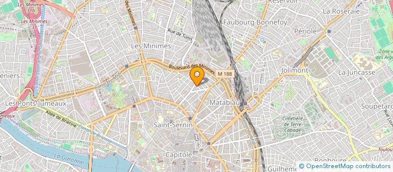 localisation de l'entreprise ACEANO à TOULOUSE