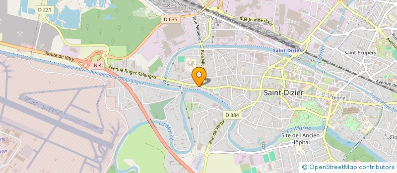 localisation de l'entreprise ACEAU à SAINT-DIZIER