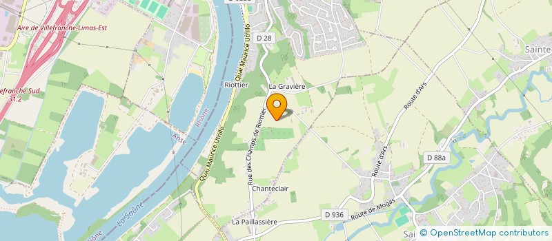 localisation de l'entreprise ACECAM à FAREINS
