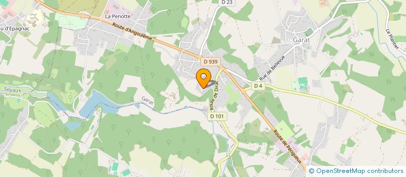 localisation de l'entreprise ACEDEA  DIGNAC